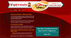 Desktop Screenshot of eds50scafe.com